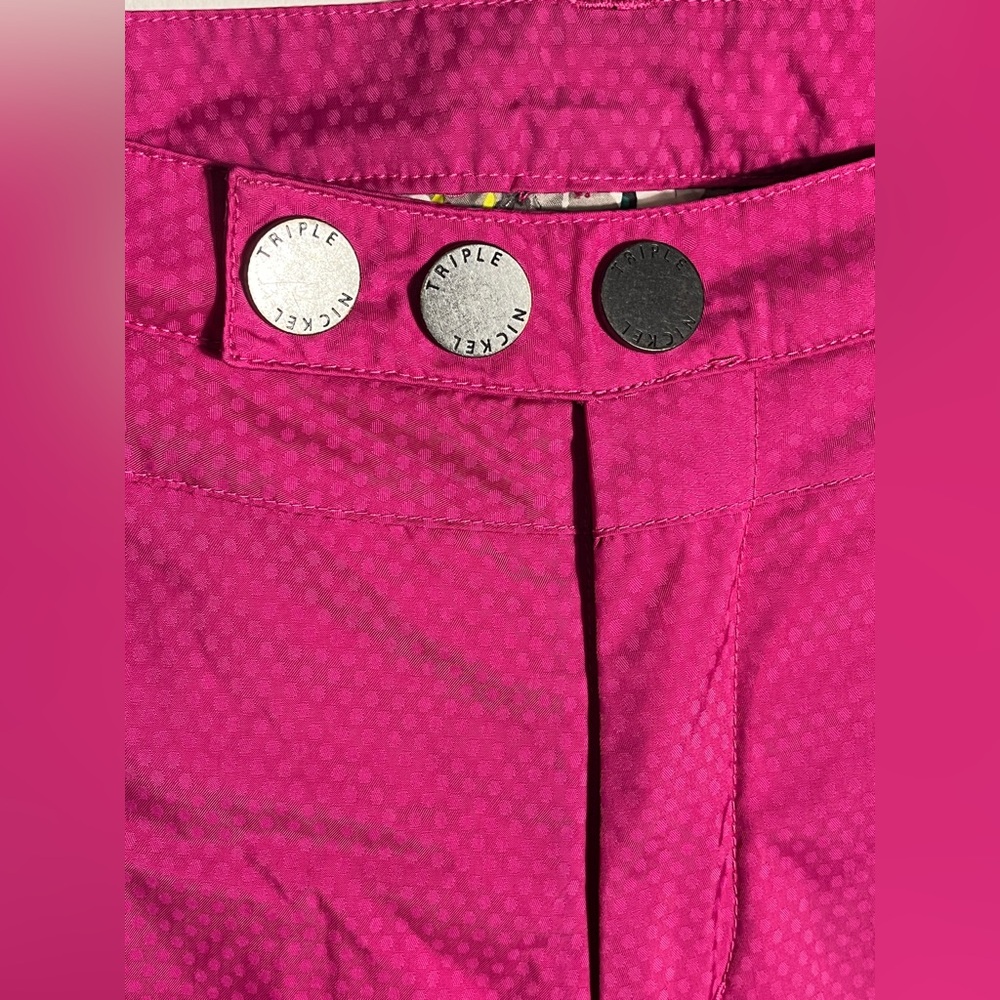 Five Fifty Five Pink snow pants sz 14 - Picture 2 of 10